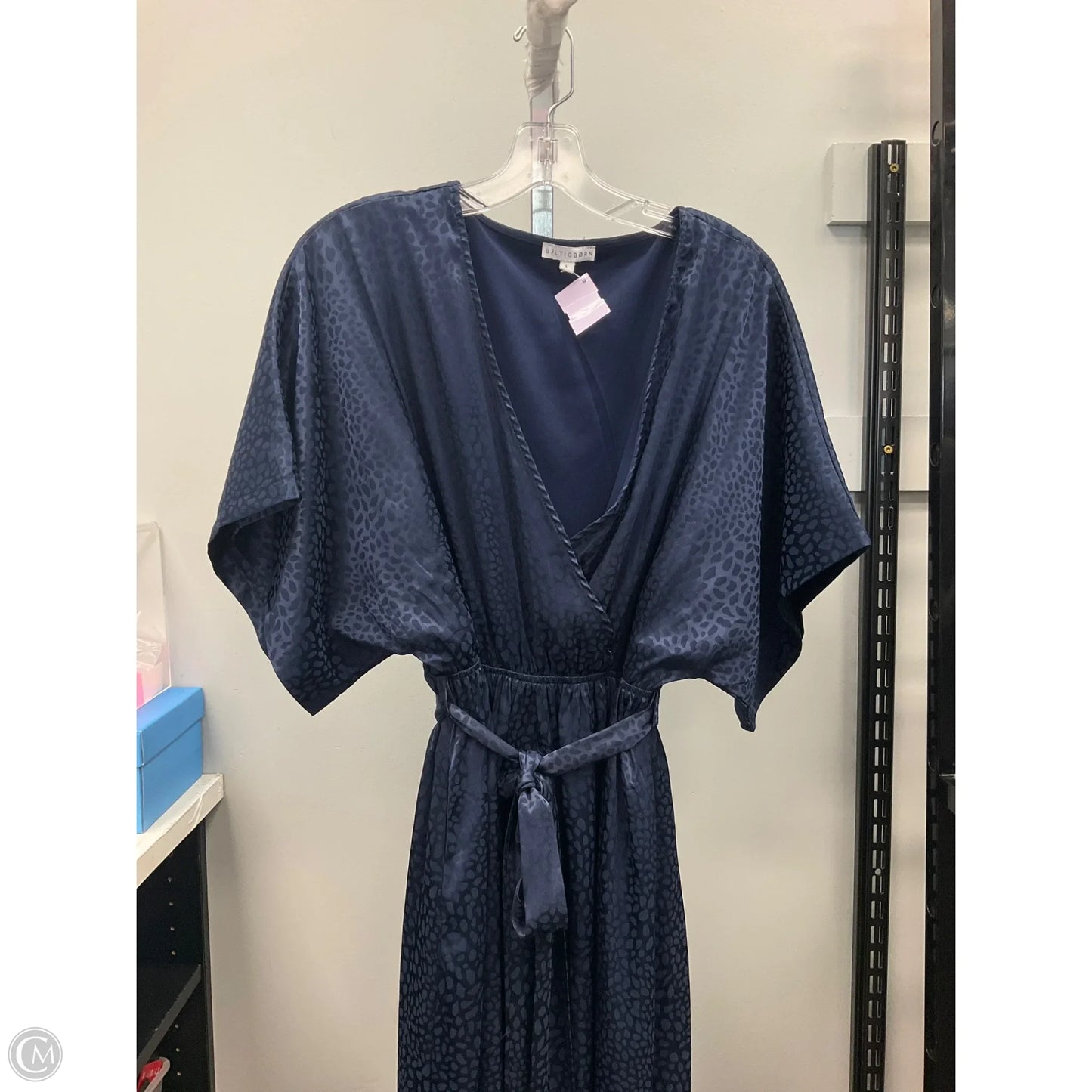 Dress Casual Maxi By Baltic Born In Navy, Size: L