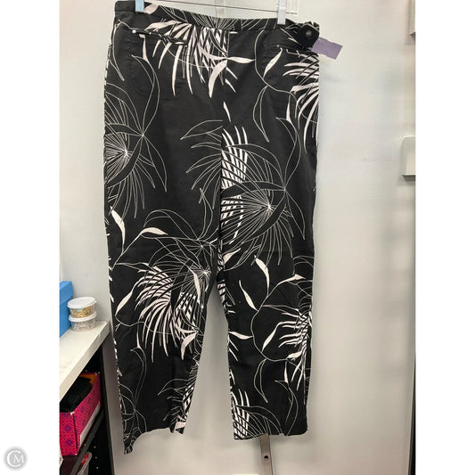 Pants Other By Chicos In Black & White, Size: Xl
