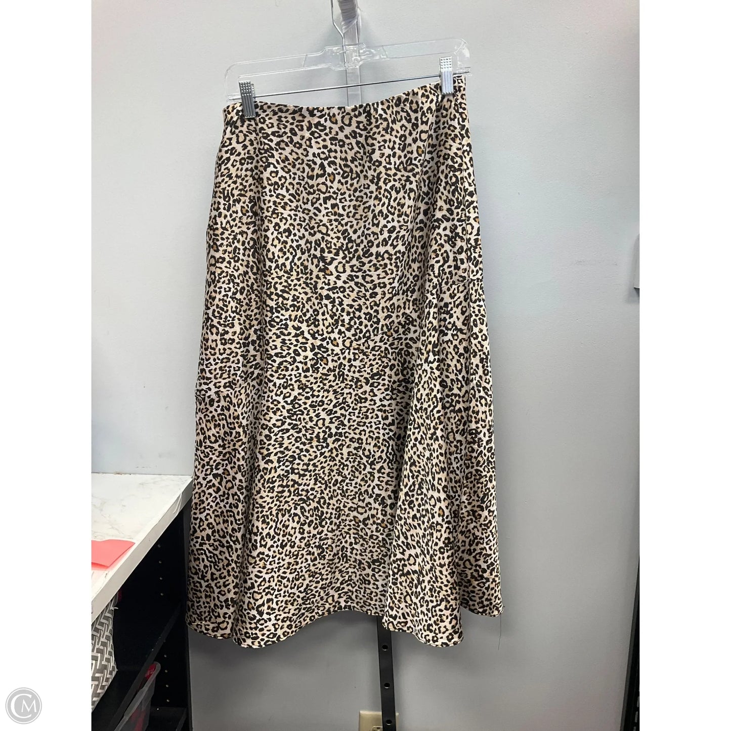 Skirt Midi By Chicos In Animal Print, Size: 4