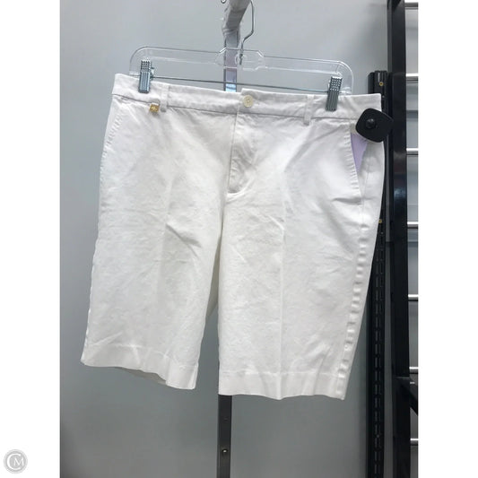 Shorts By Lauren By Ralph Lauren In White, Size: 10