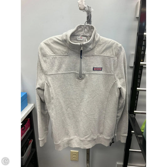 Top Long Sleeve By Vineyard Vines In Grey, Size: M