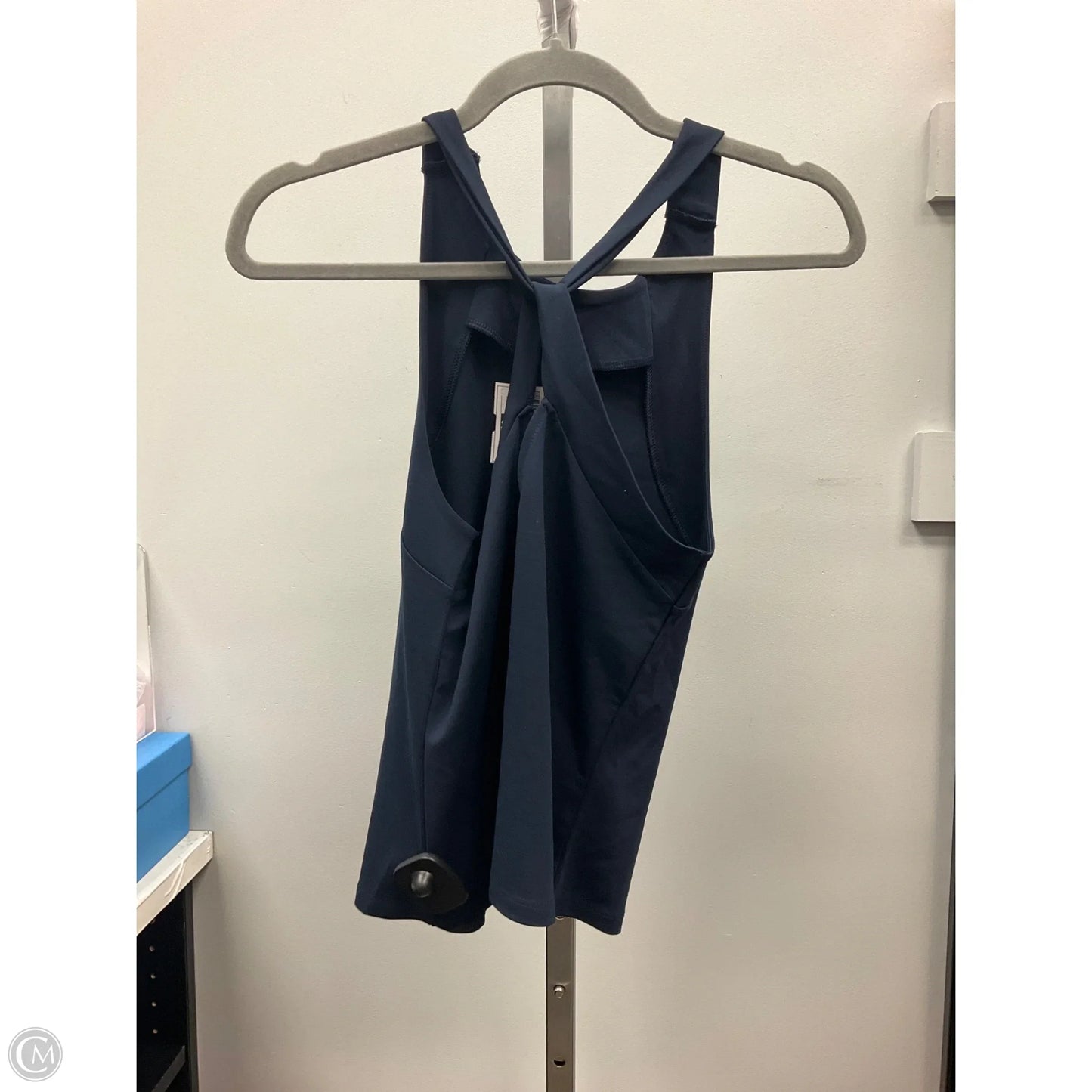Top Sleeveless By Banana Republic In Navy, Size: Xs
