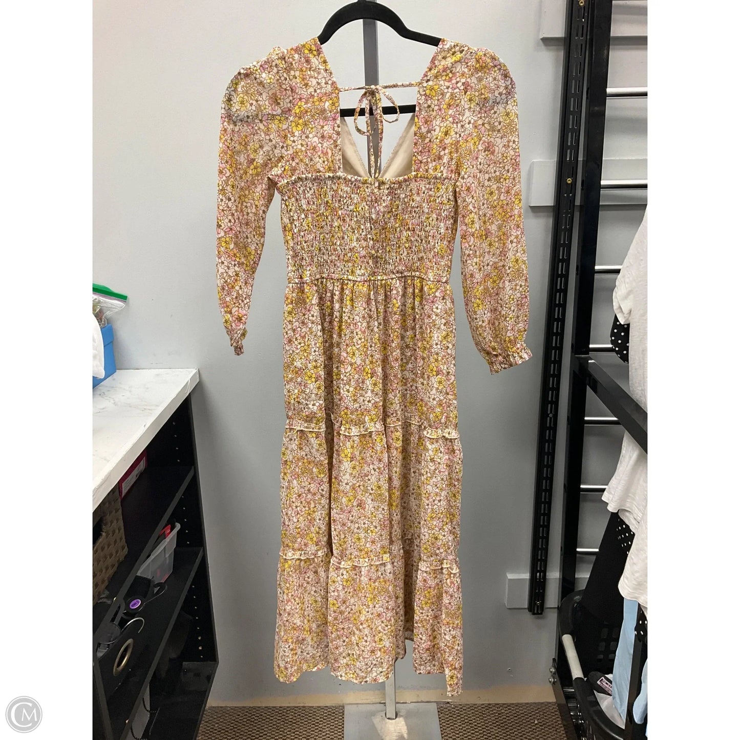Dress Casual Midi By Sincerely Jules In Floral Print, Size: M