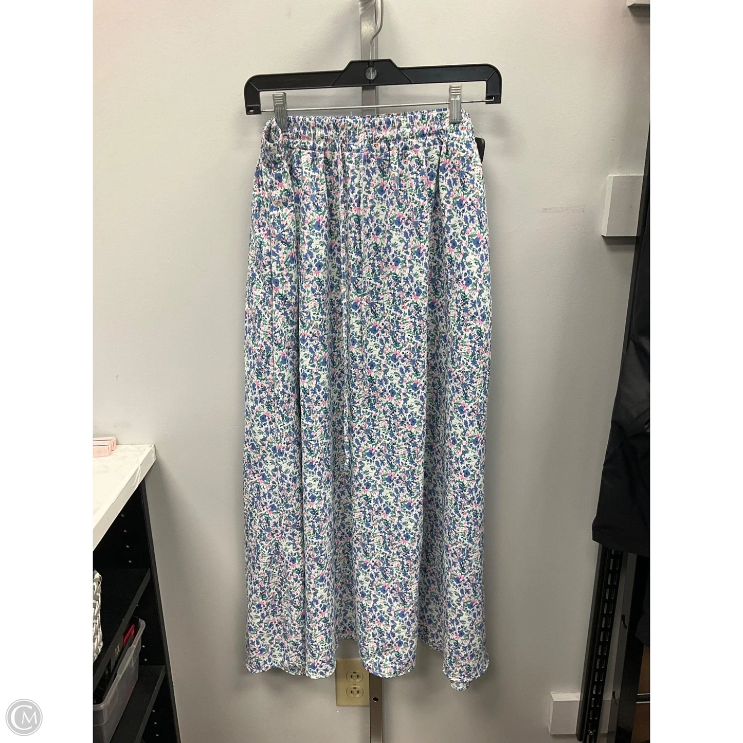 Skirt Maxi By Clothes Mentor In Floral Print, Size: L
