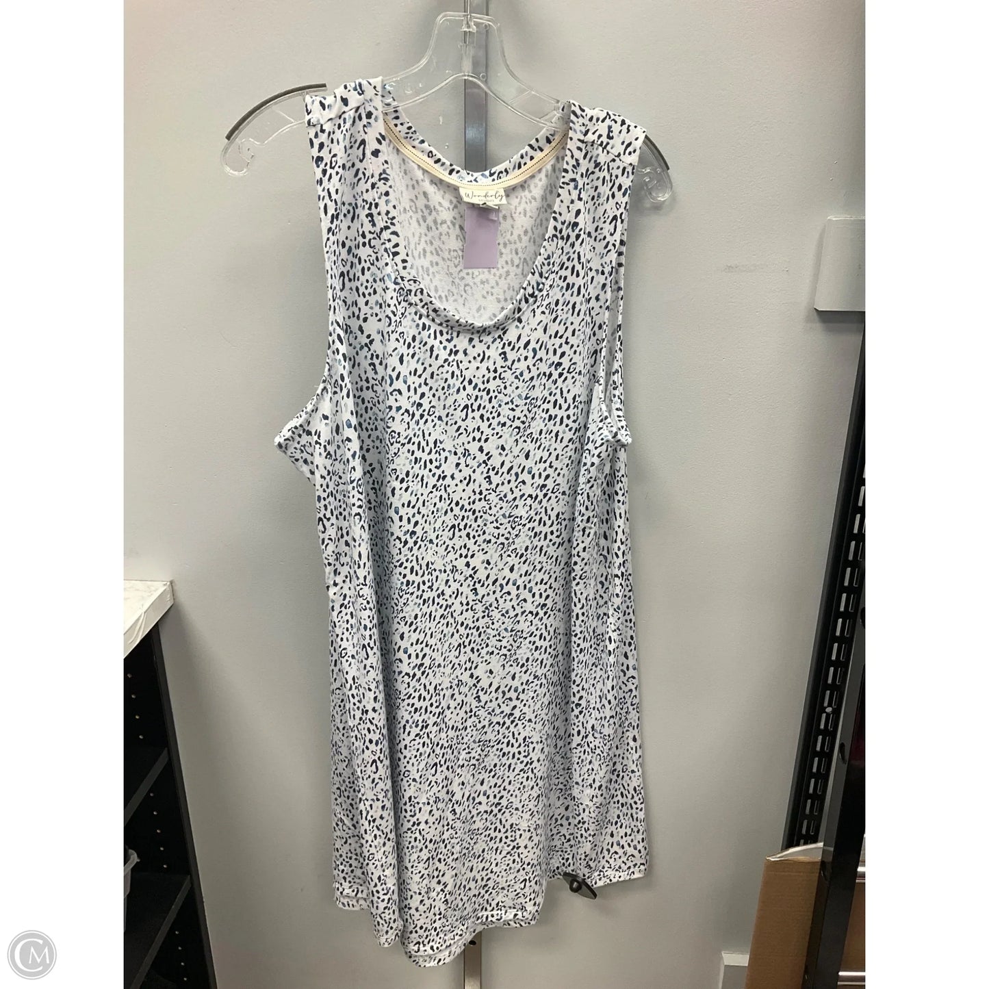 Dress Casual Short By Wonderly In Animal Print, Size: 2x