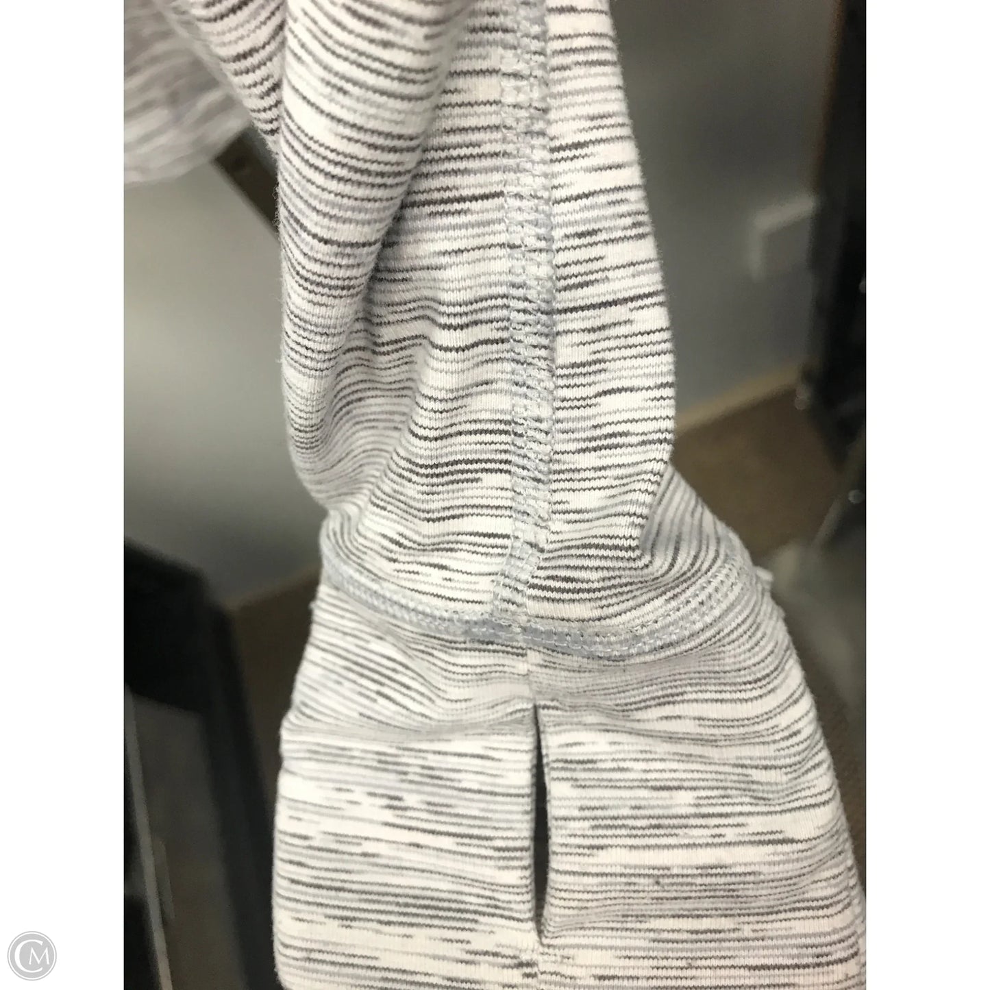 Athletic Jacket By Lululemon In Grey, Size: 8