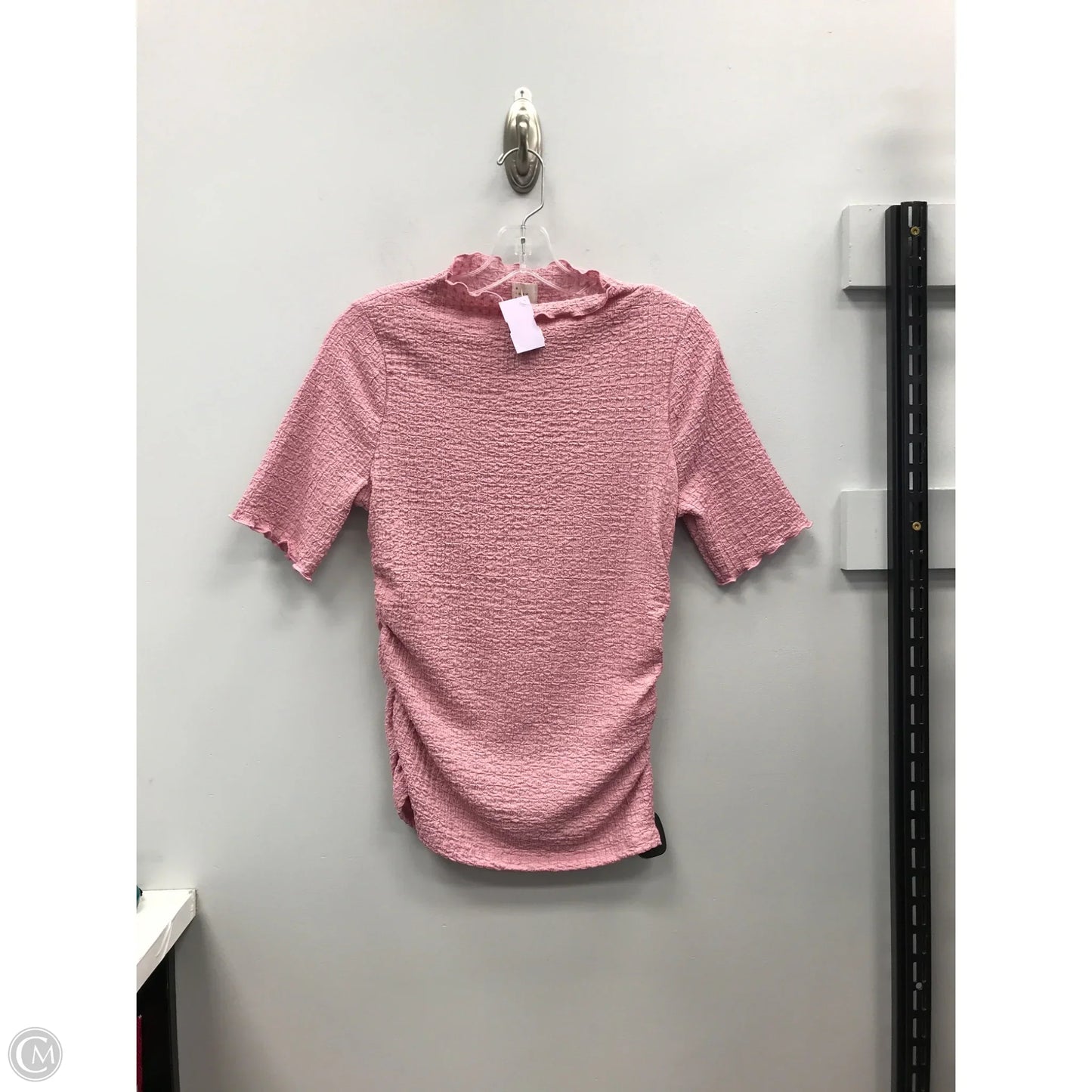 Top Short Sleeve By A New Day In Pink, Size: S