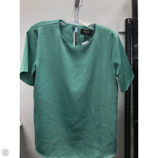 Top Short Sleeve By Banana Republic In Green, Size: S