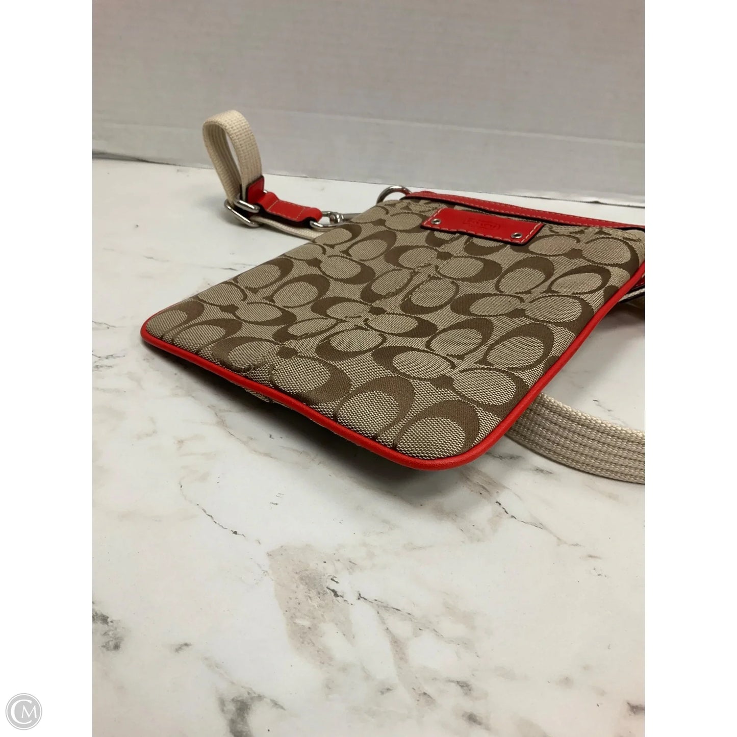 Crossbody Designer By Coach, Size: Medium