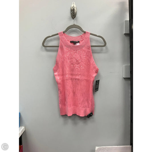 Top Sleeveless By Boston Proper In Pink, Size: M
