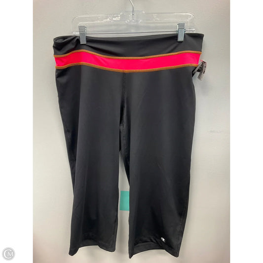 Athletic Leggings Capris By Champion In Black, Size: Xl