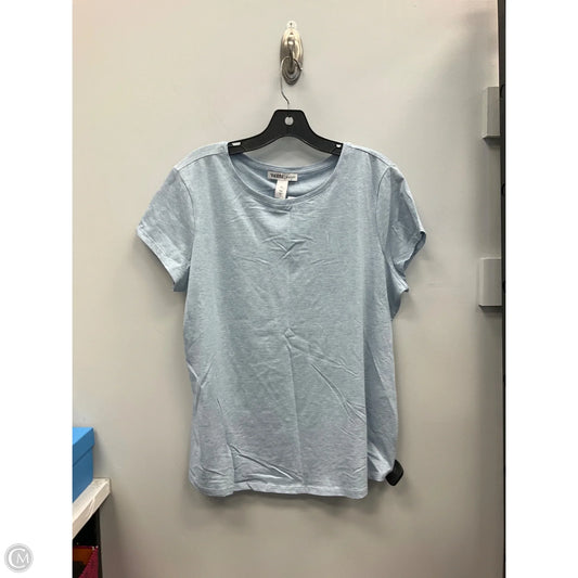 Top Short Sleeve Basic By White House Black Market In Blue, Size: Xl