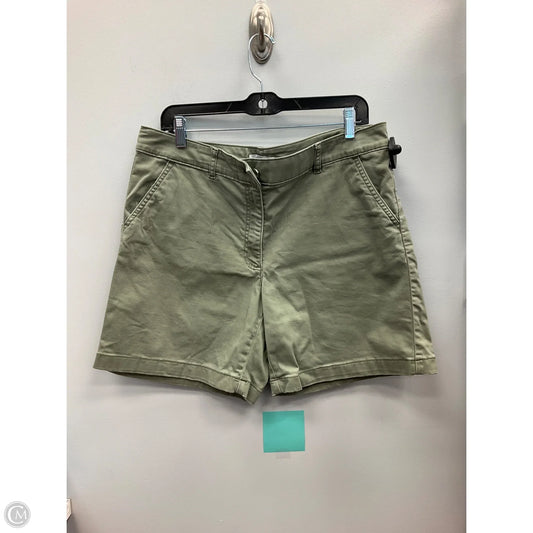 Shorts By White House Black Market In Green, Size: 12