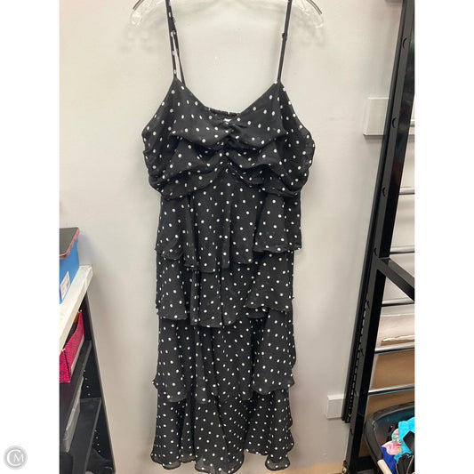 Dress Casual Maxi By A New Day In Polkadot Pattern, Size: 1x