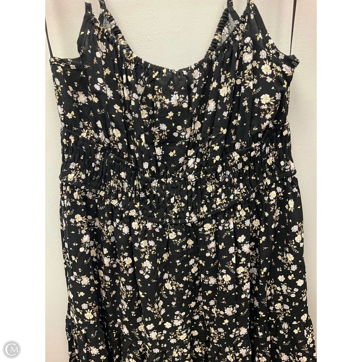 Dress Casual Midi By Clothes Mentor In Floral Print, Size: L