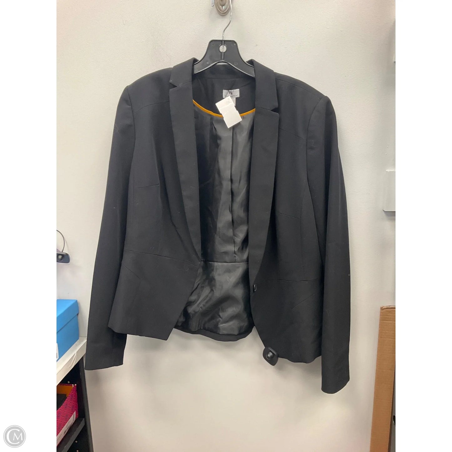 Blazer By Worthington In Black, Size: 16