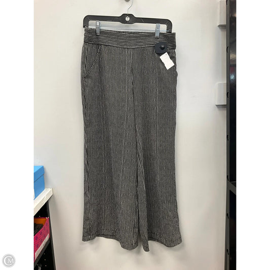 Pants Wide Leg By Max Studio In Black & White, Size: M