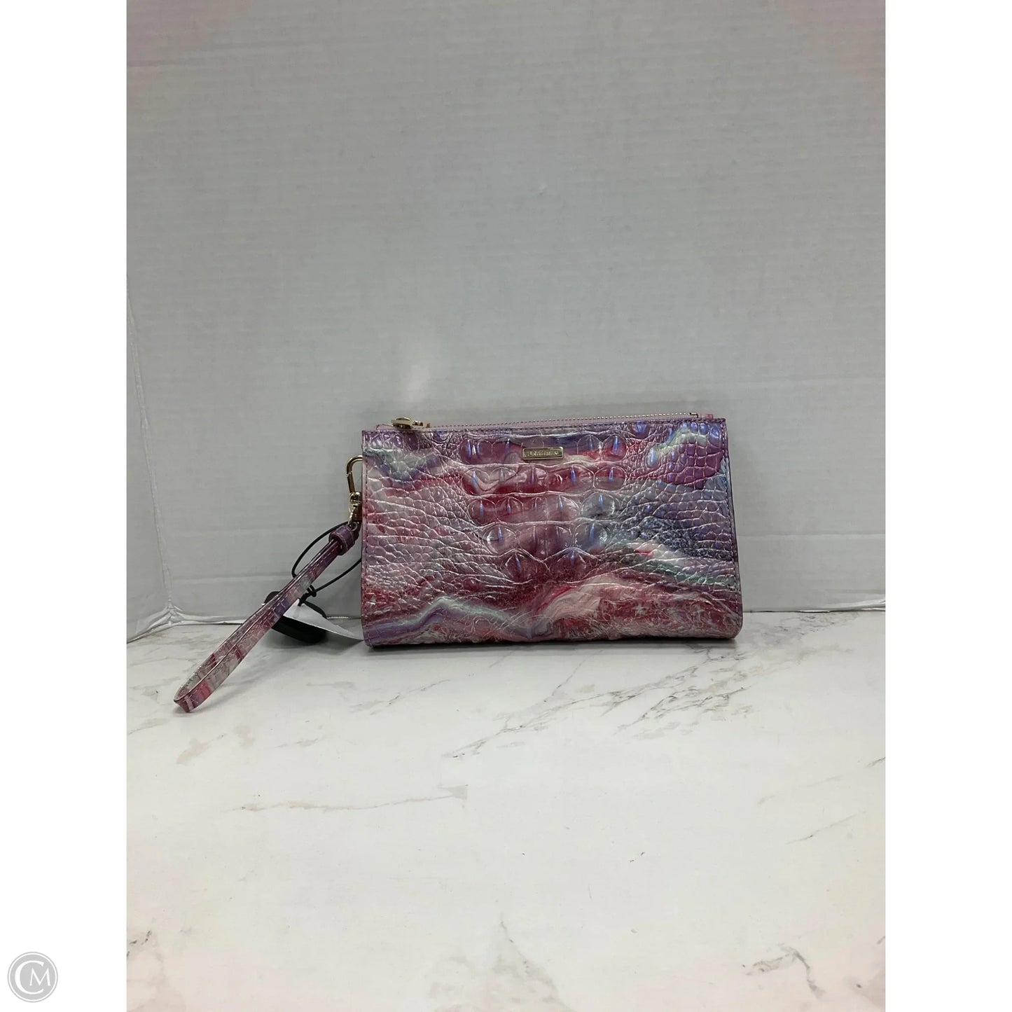 Clutch Designer By Brahmin, Size: Large