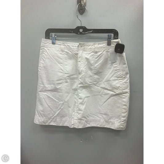 Skort By Croft And Barrow In White, Size: 8p