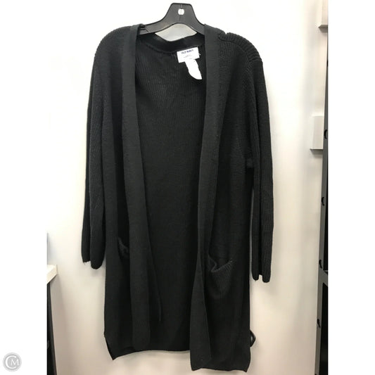 Sweater Cardigan By Old Navy In Black, Size: Lp