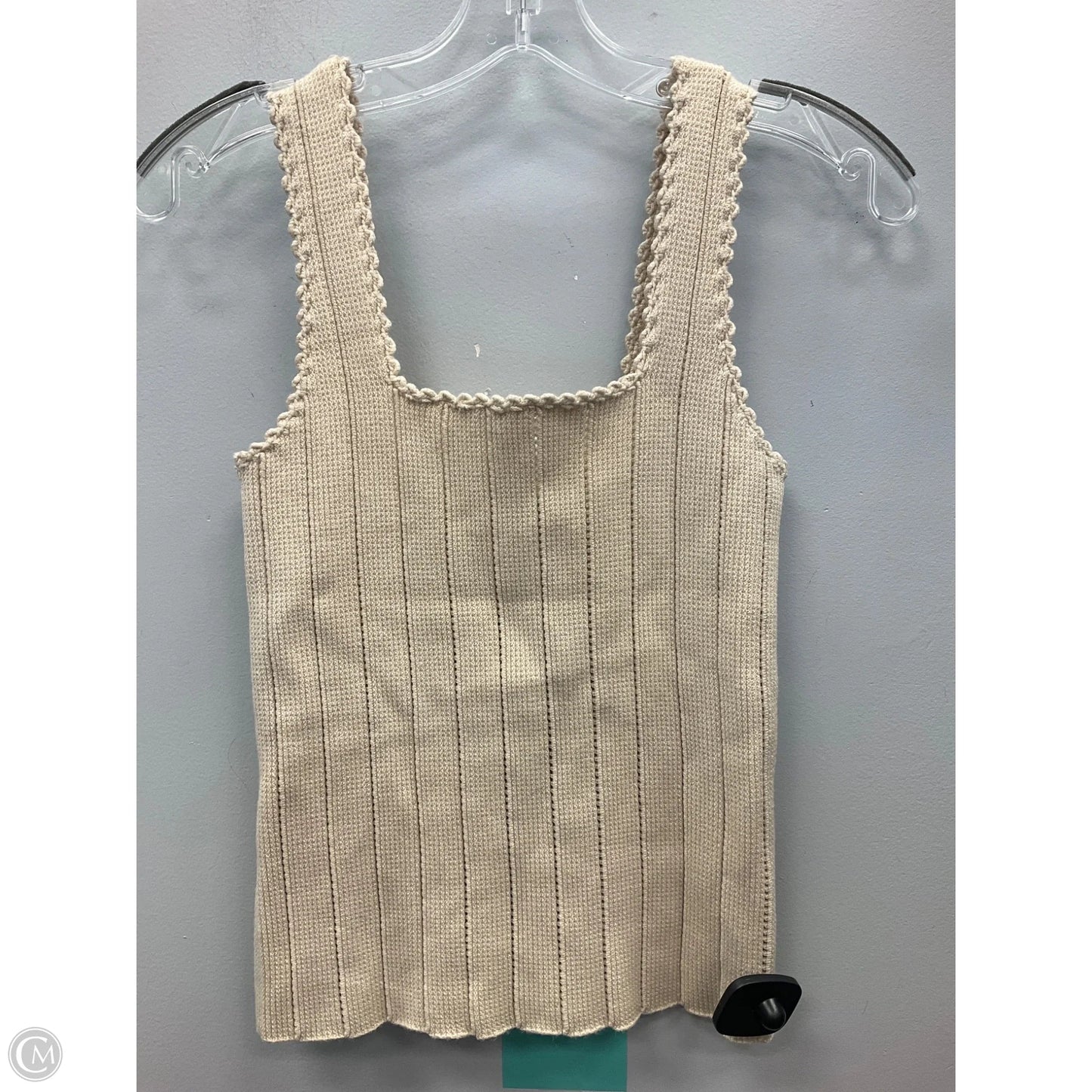 Top Sleeveless By Reiss In Cream, Size: S