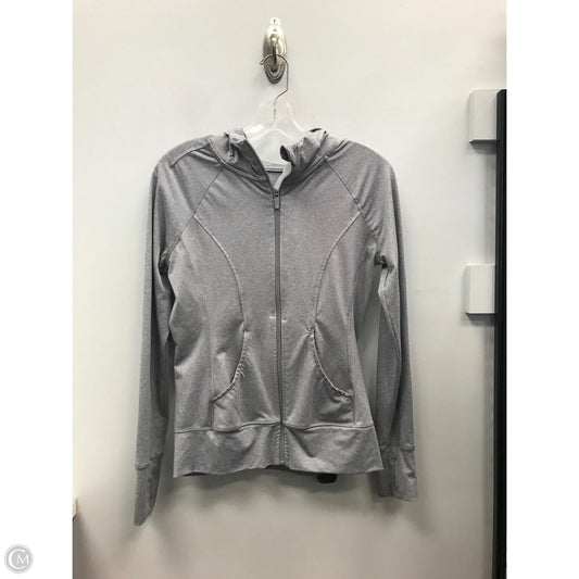 Athletic Jacket By 90 Degrees By Reflex In Grey, Size: S