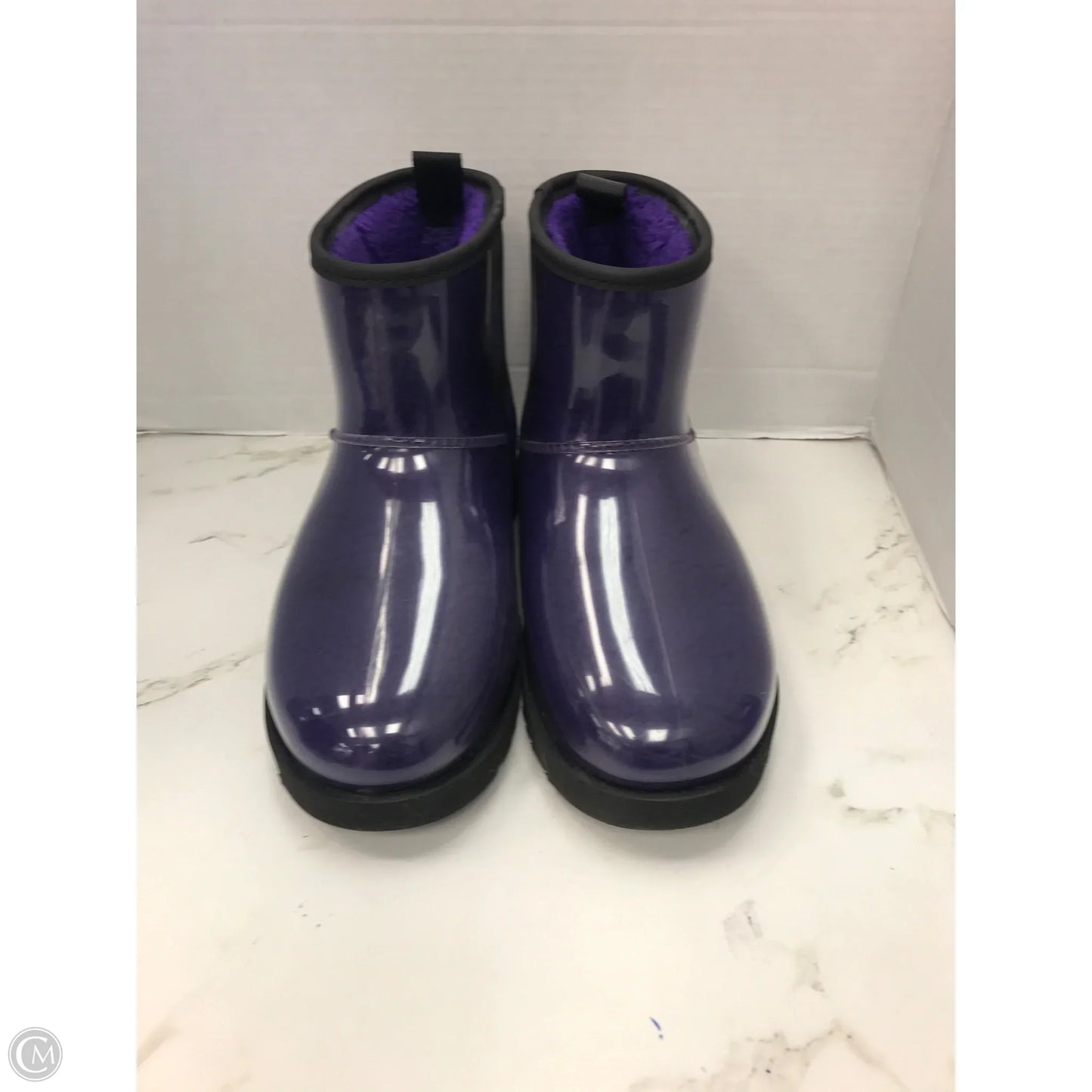 Boots Designer By Ugg In Purple, Size: 8