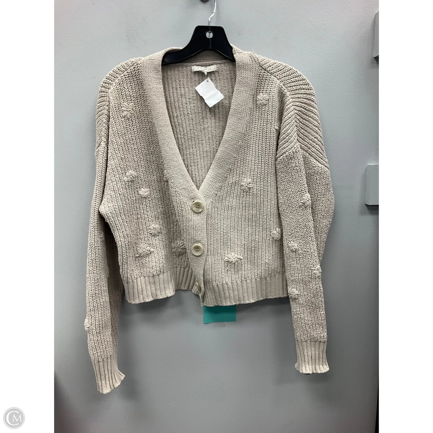 Sweater By Z Supply In Cream, Size: M