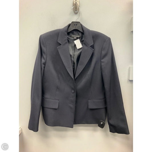 Blazer By Anne Klein In Navy, Size: 12p