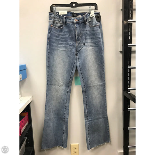 Jeans Boot Cut By Judy Blue In Blue Denim, Size: 12