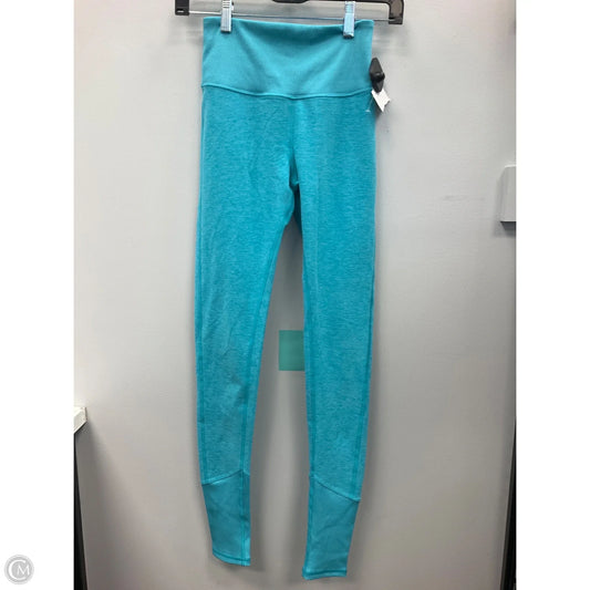 Athletic Leggings By Alo In Blue, Size: Xs