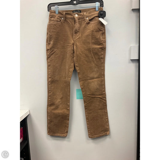 Pants Corduroy By Banana Republic In Tan, Size: 0
