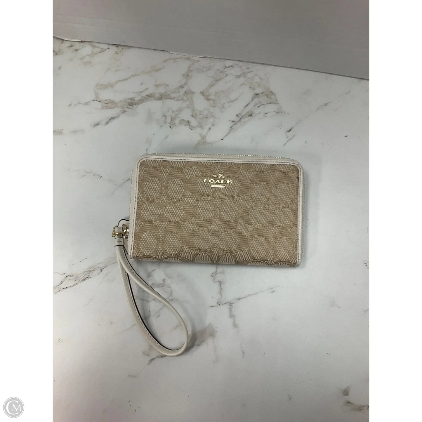 Wristlet Designer By Coach, Size: Medium
