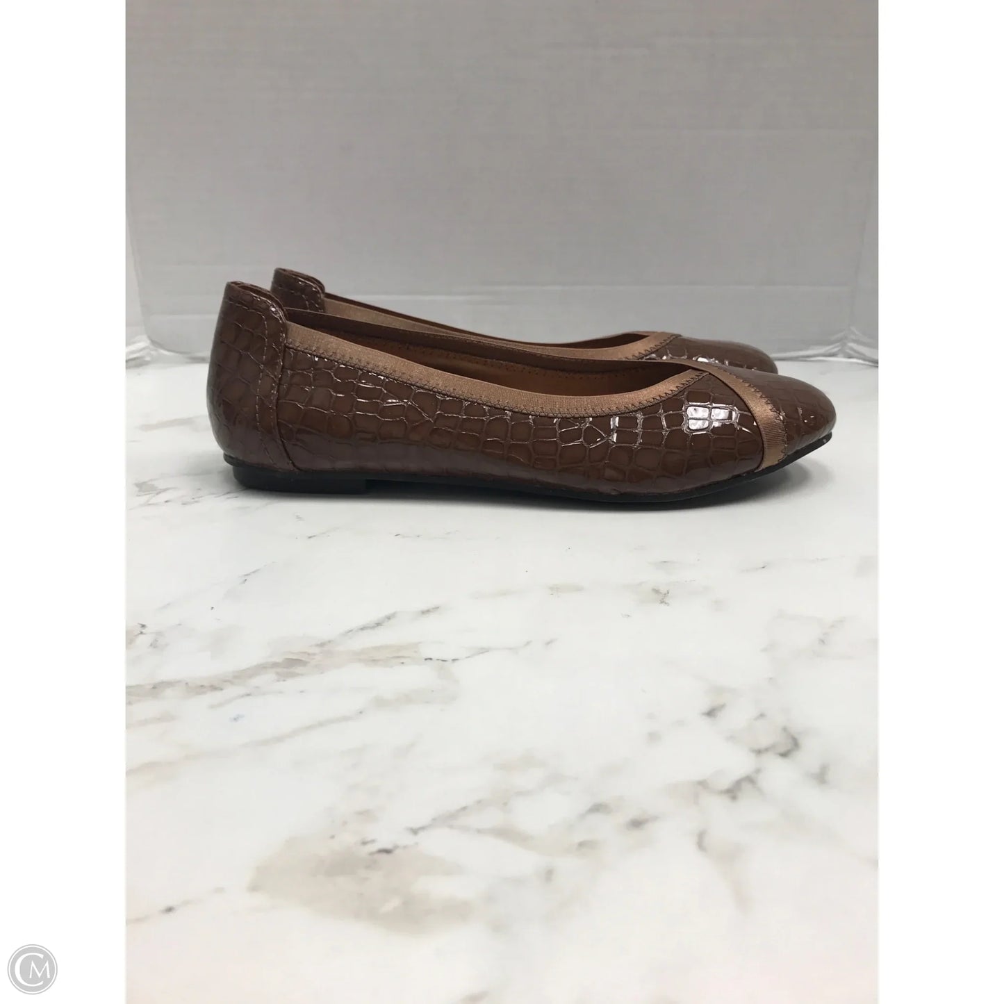 Shoes Flats By Vionic In Brown, Size: 8