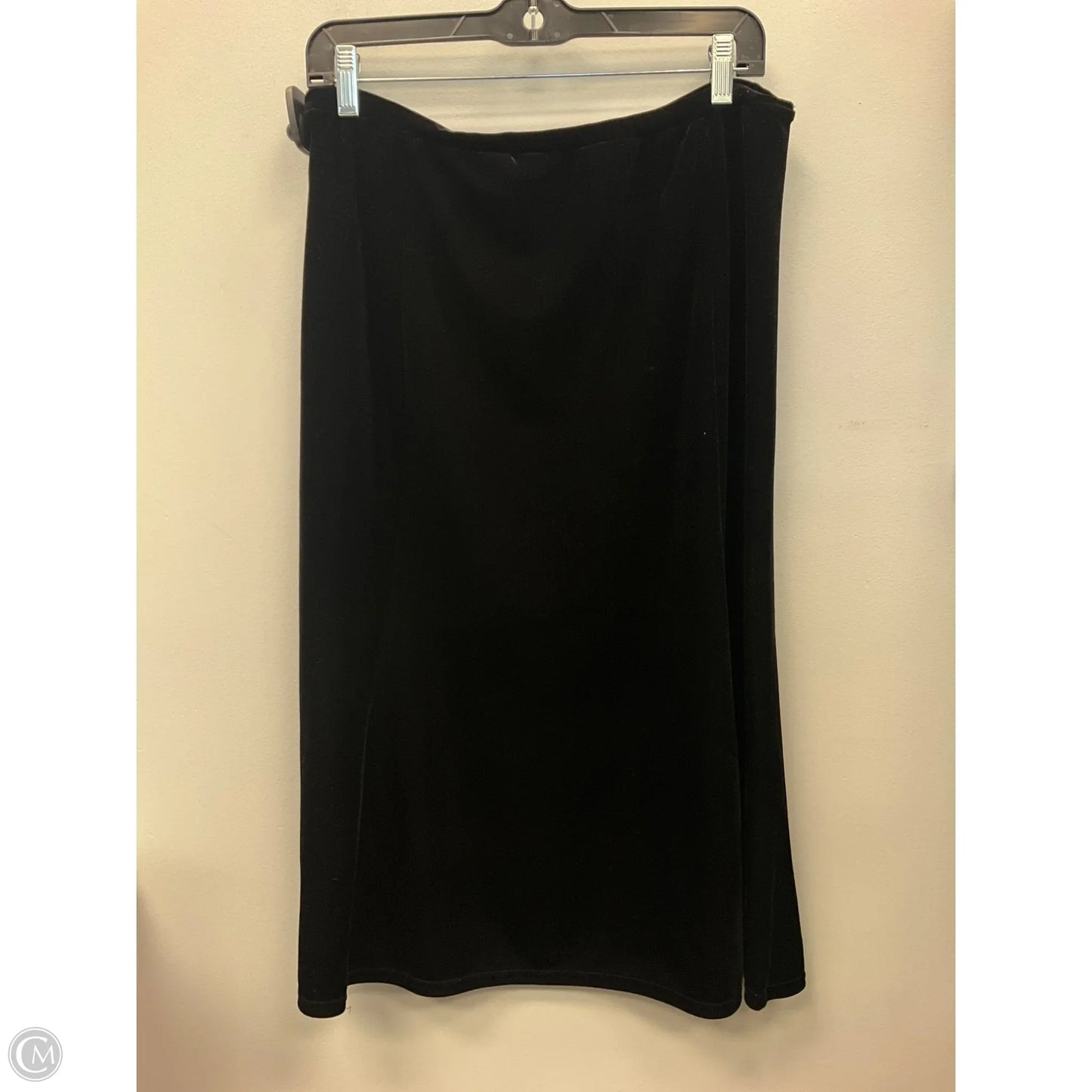 Skirt Midi By Eddie Bauer In Black, Size: L