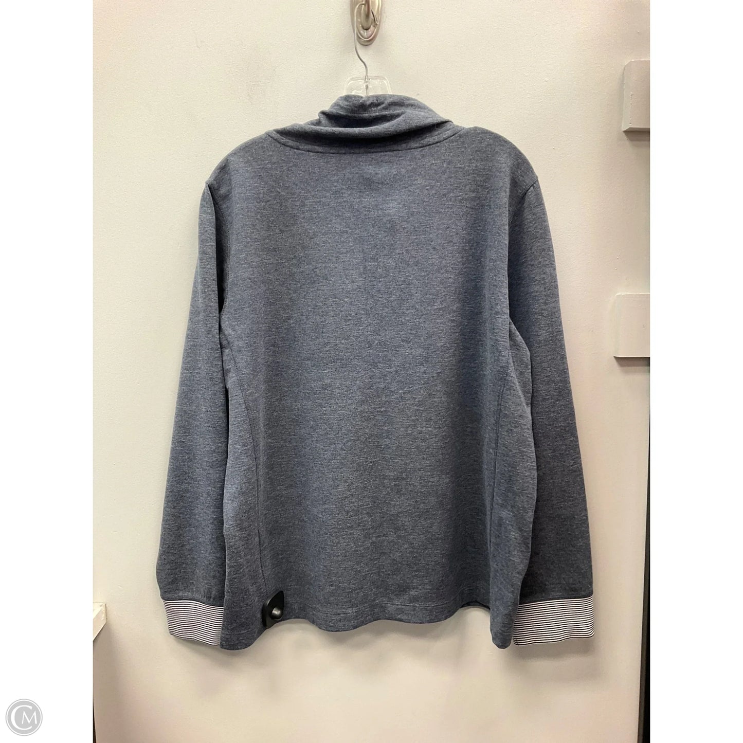 Sweatshirt Collar By Nautica In Blue, Size: Xl