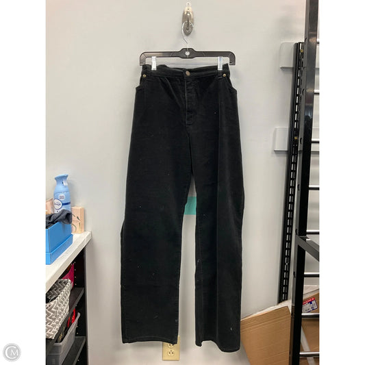 Pants Corduroy By Lauren By Ralph Lauren In Black, Size: 22