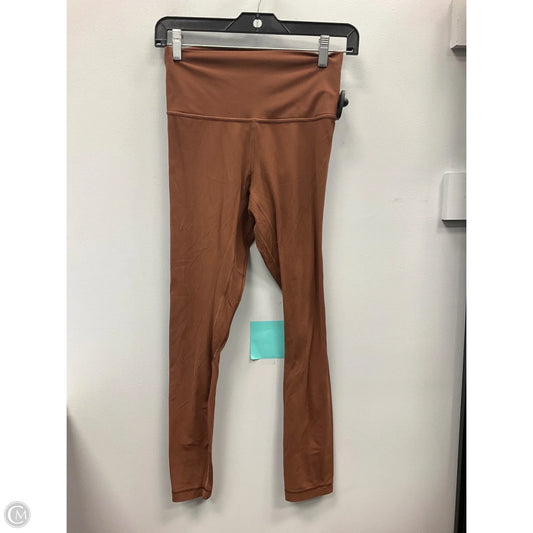Athletic Leggings By Lululemon In Brown, Size: 6