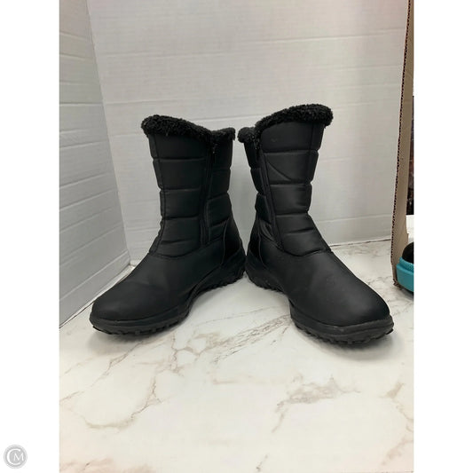 Boots Snow By Weatherproof In Black, Size: 7