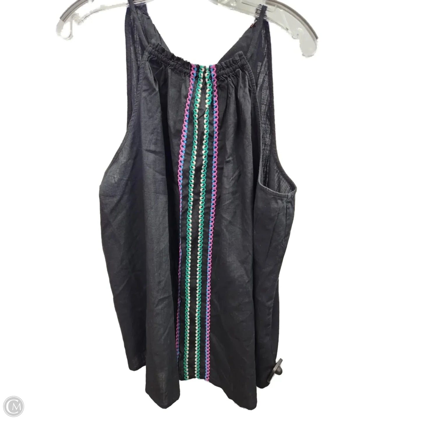 Top Sleeveless By Knox Rose In Black, Size: Xxl