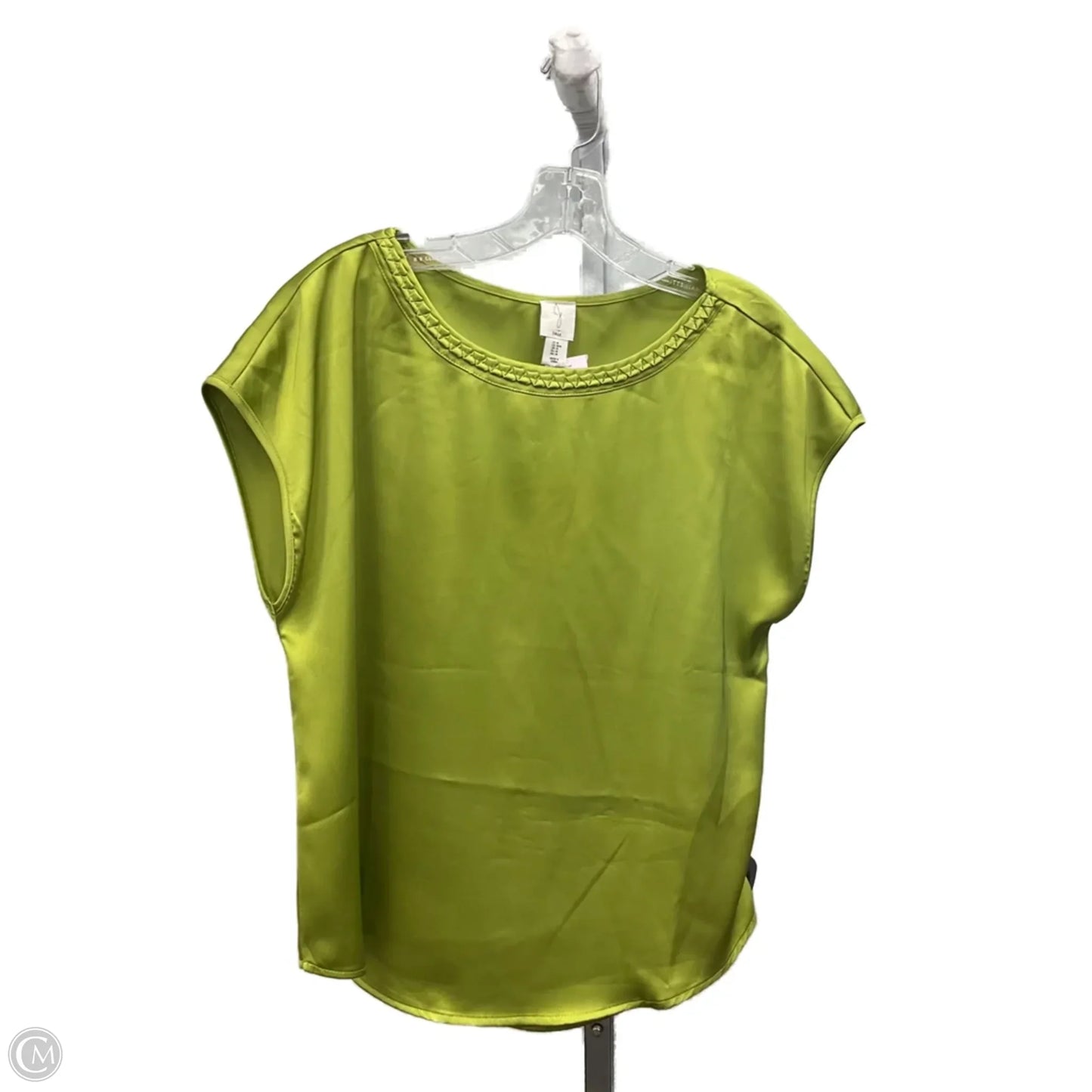 Top Short Sleeve By Joie In Green, Size: M