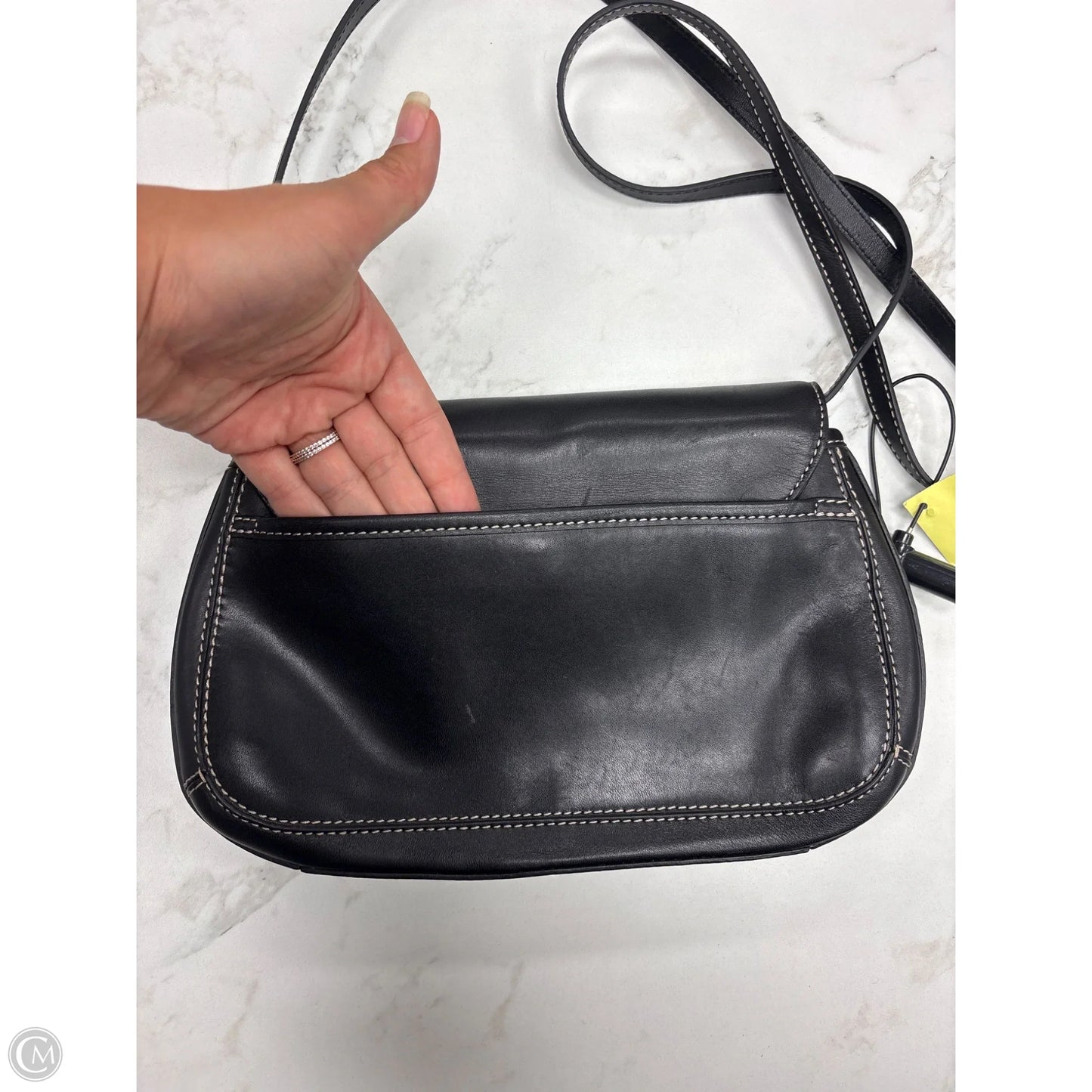 Crossbody Leather By Bandolino, Size: Medium