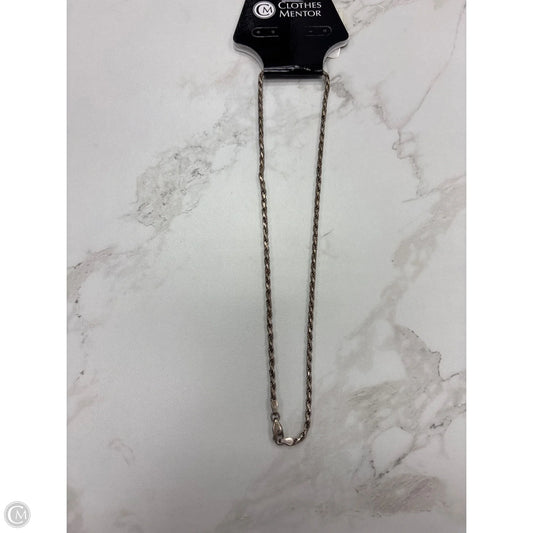 Necklace Sterling Silver By Clothes Mentor