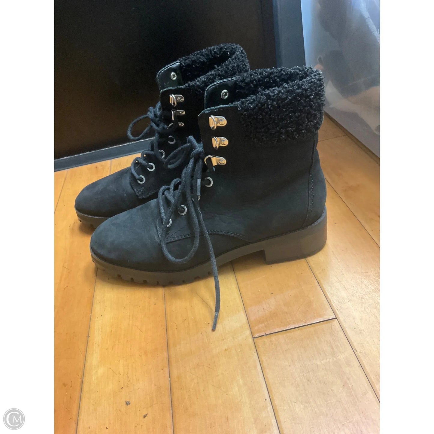 Boots Ankle Flats By Aldo In Black, Size: 7.5