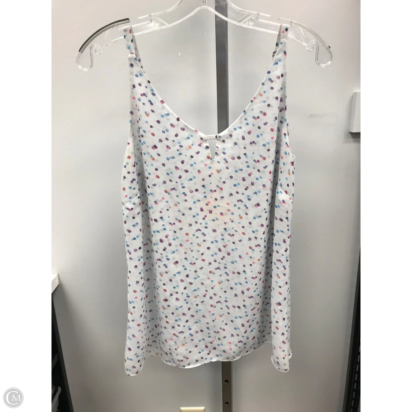 Top Sleeveless By Cabi In Blue, Size: S