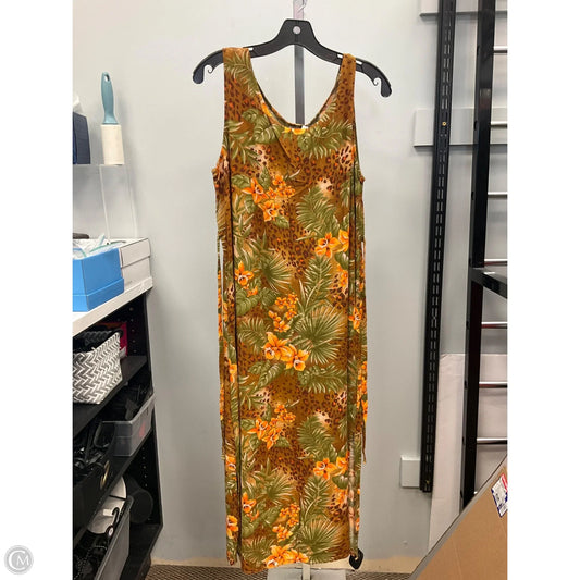 Dress Casual Maxi By Style Studio In Multi-colored, Size: L