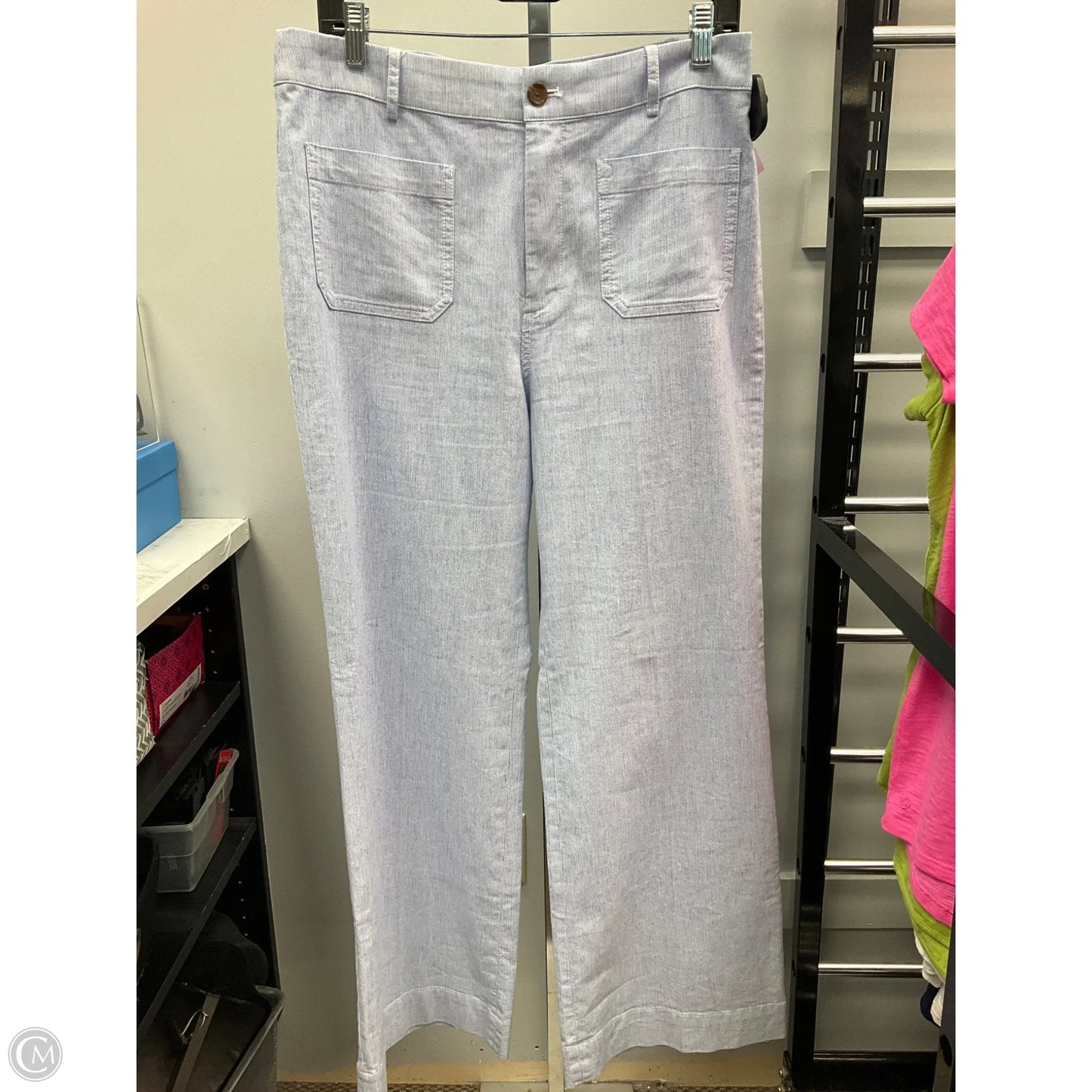 Pants Wide Leg By J. Crew In Blue, Size: 8