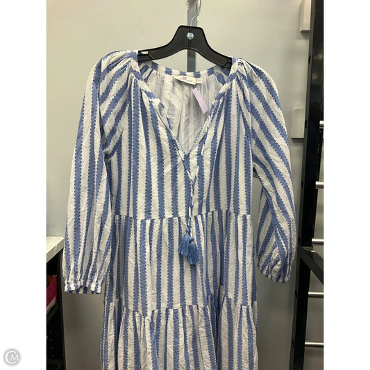 Dress Casual Short By Vineyard Vines In Blue & White, Size: S