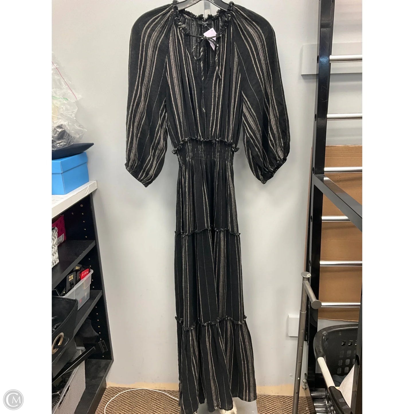 Dress Casual Maxi By Rails In Black, Size: Xs