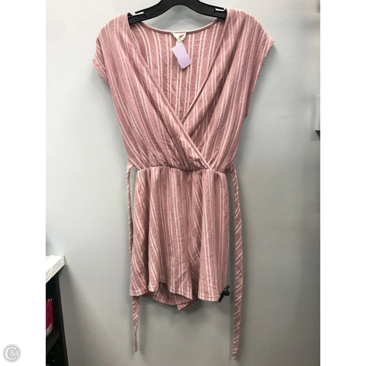 Romper By Caution To The Wind In Pink, Size: S